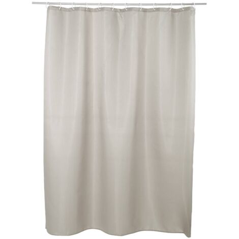 Duschvorhang 180x200cm modern color taupe - 5five