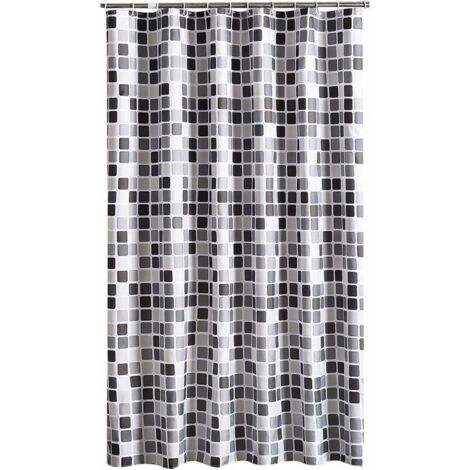 Duschvorhang 200 x 220 cm (B x H), Anti-Schimmel Duschvorhänge, Antibakteriell, Wasserabweisend, Futter, Weiches Polyestergewebe, Badvorhänge, Vorhang aus schönen Mustern für Badezimmer, Toil