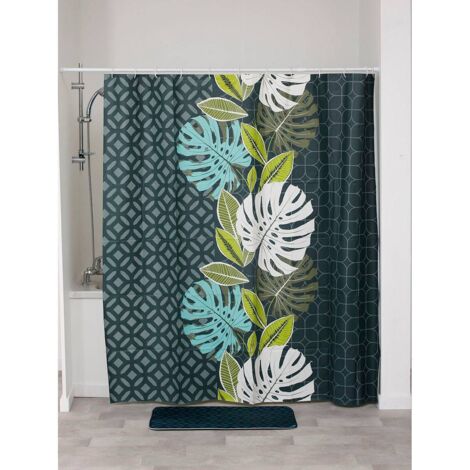 Duschvorhang peva 180x180 cm - exotischer wind - Tendance