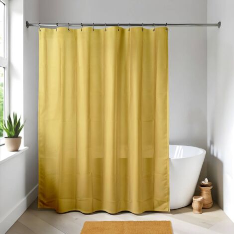 Duschvorhang peva 180x200cm - senf - Tendance