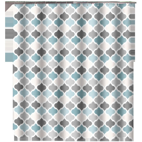 Duschvorhang, schimmel- und fäulnisbeständig, wasserdicht, Polyester, Dekor