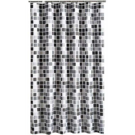 Duschvorhang, wasserdicht, schimmelresistent und antibakteriell, 200 x 200 cm (Breite x Höhe)