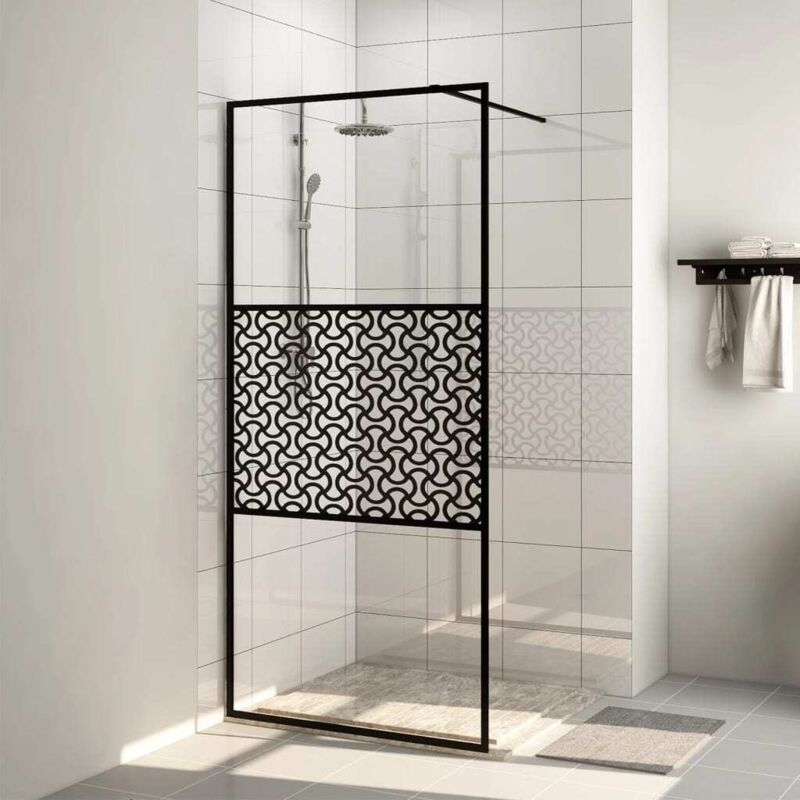 Vidaxl - Duschwand Für Begehbare Dusche Mit Klarem Esg Glas 80x195 Cm