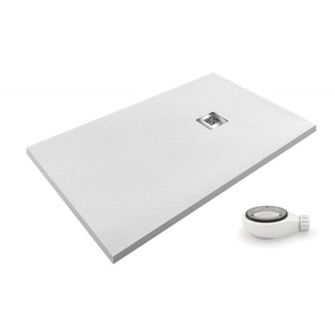 PDD Duschwanne 100X130 AIRSTONE weiß Ral 9003