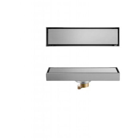 Duschwanne 20 x 5,5 cm, 2-in-1-Ablauf, Kupfer, geruchshemmend fürs Badezimmer
