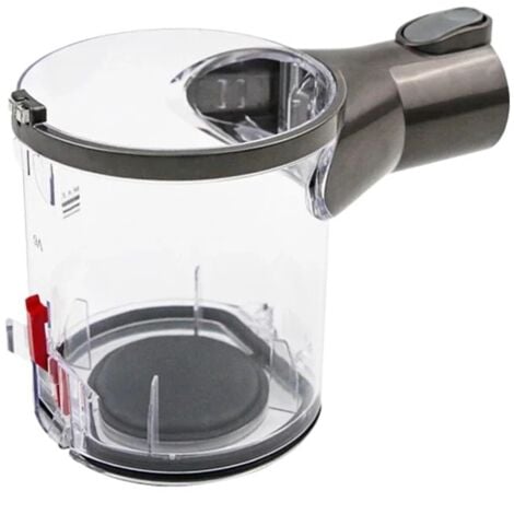 TINOR Dust Bin for Dyson V6 DC58 DC59 DC62 DC72 DC74 Vacuum Cleaner, A Interface Dust Bin Spare Parts, Replacement Collection Bin for Cordless Vacuum Cleaner Part No.965660-01