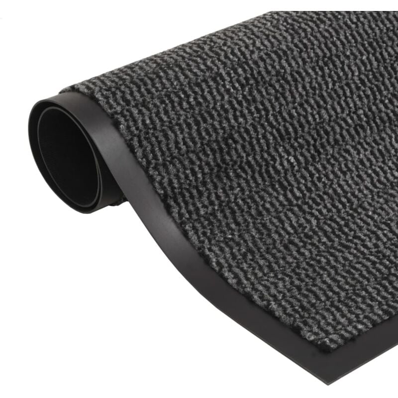 Vidaxl - Dust Control Mats 2 pcs Rectangular Tufted 90x150 cm Anthracite