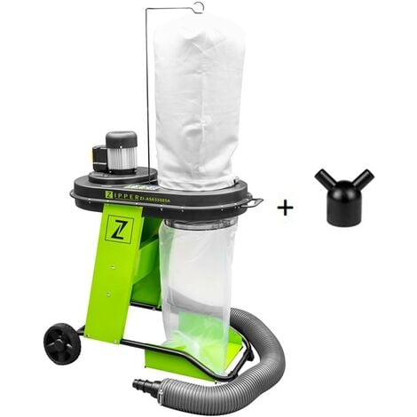 DUST EXTRACTOR COLLECTOR CHIPPINGS WOOD SAWDUST 230V 550W ZIPPER ZI-ASA550ESA