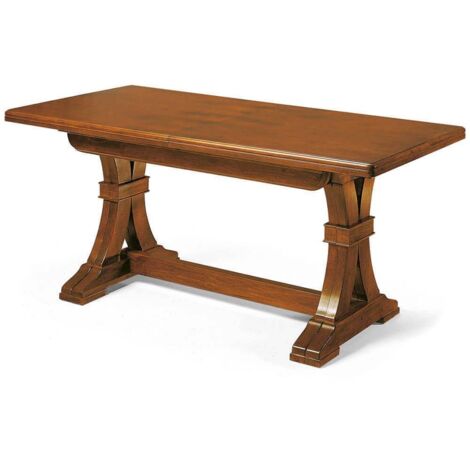 DUSTIN - tavolo da pranzo allungabile in legno massello cm 180/225/270/315/360 X 100