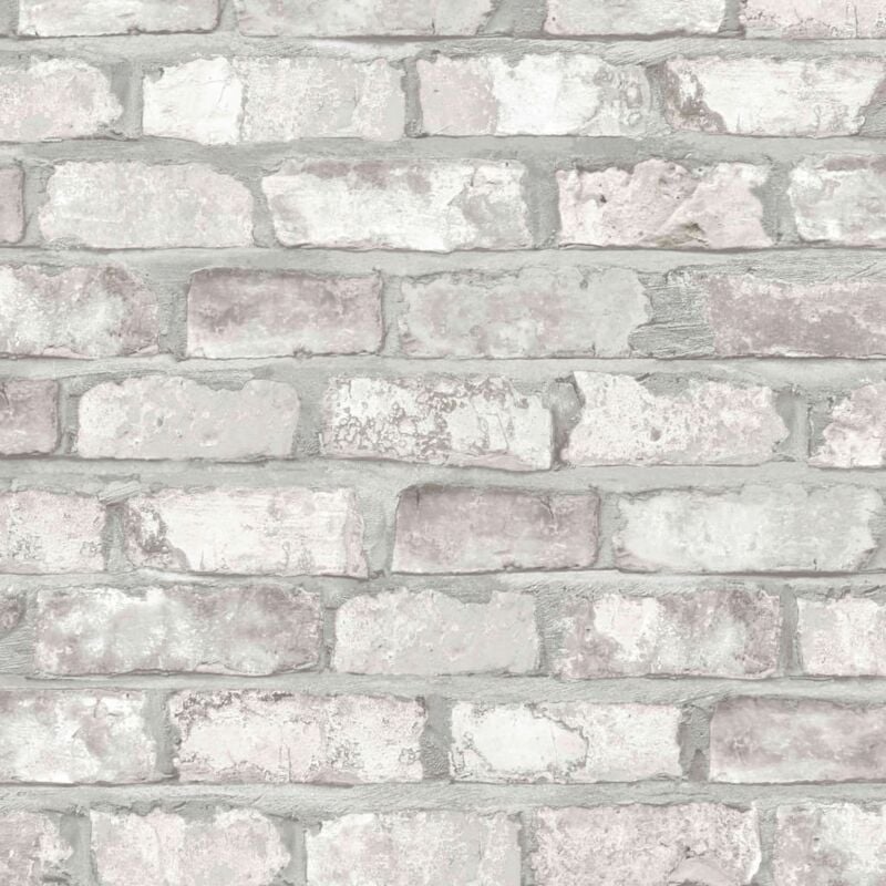 

Papel de pared ladrillos blanco EW3104 - Blanco - Dutch Wallcoverings