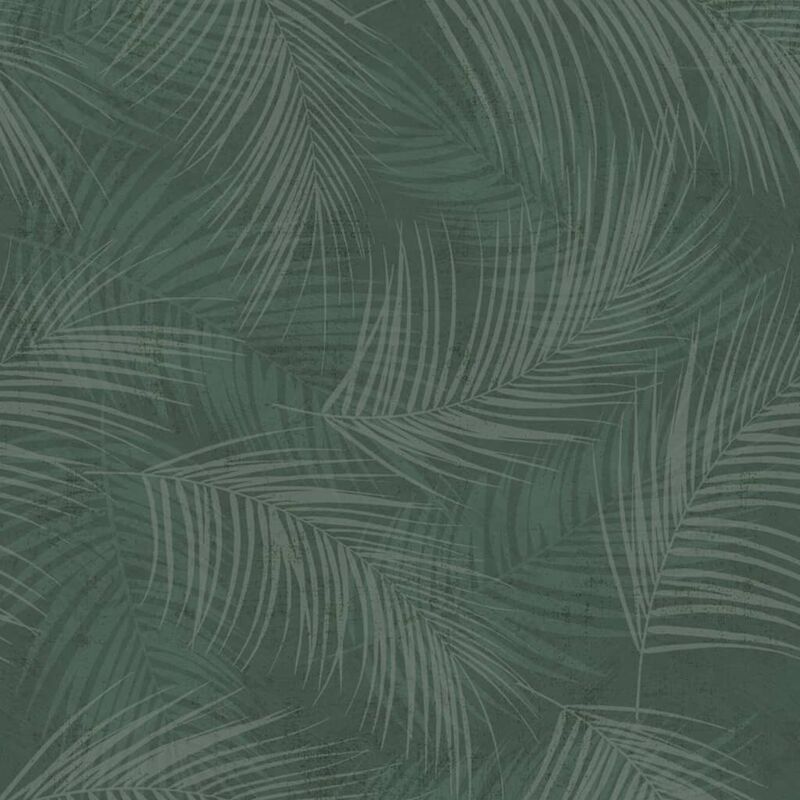 

DUTCH WALLCOVERINGS Papel de pared Palm verde - Verde