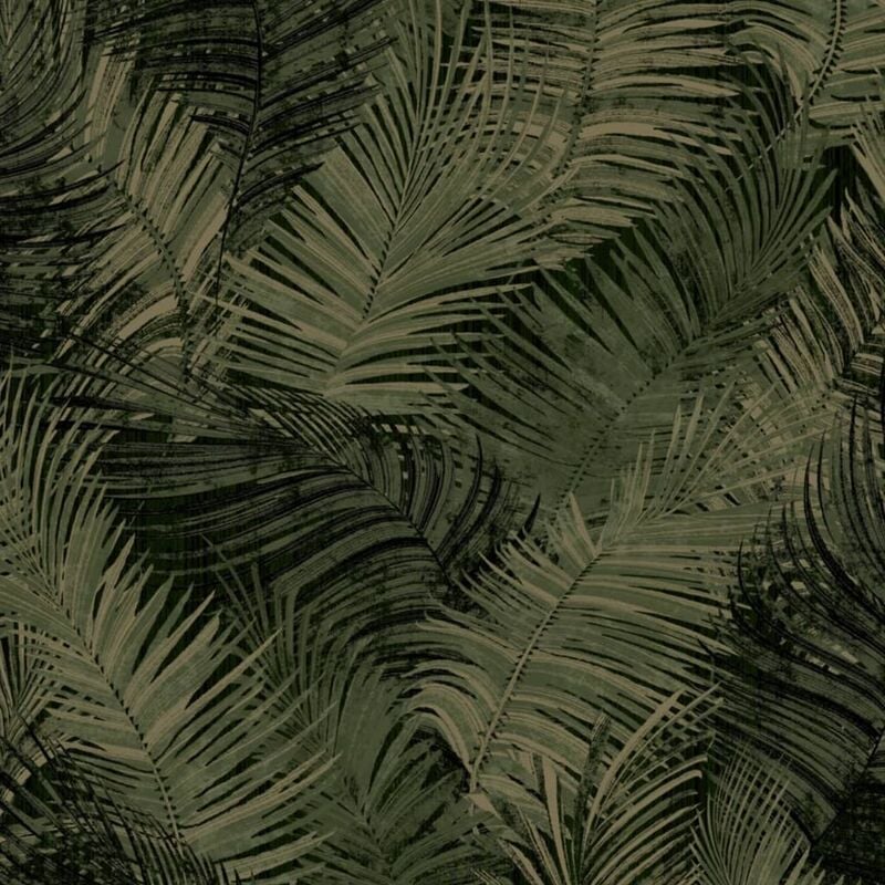 

Papel de pared Palm verde - Verde - Dutch Wallcoverings
