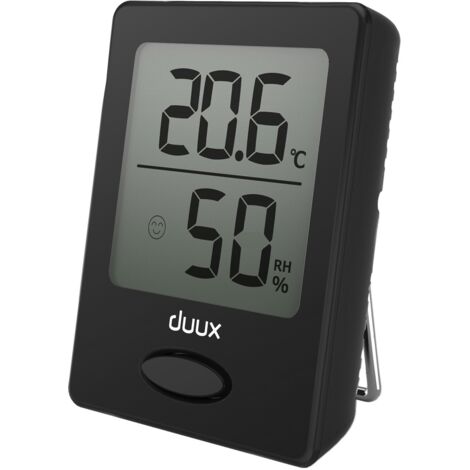 Duux Sense Hygromètre & Thermomètre NOIR