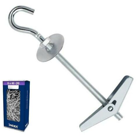 DUVER box palomilla con muelle gancho metrica m-6 , 0CAJA