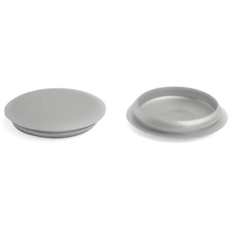 DUVER canela 25 tapa embellecedora embutir ø25mm acabado aluminio