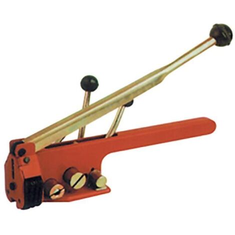 DUVER flejadora manual. ancho de fleje 13mm. metal , 