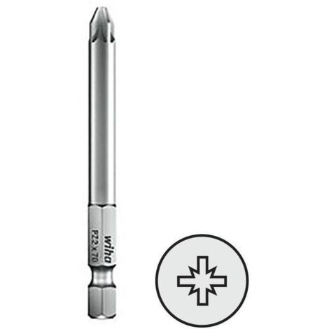 DUVER punta atornillar 1/4 pz1-150mm extralarga , La punta para atornillar 1/4 PZ1-150mm es una herramienta para el atornillado, con una longitud de 150mm.</