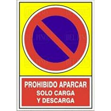 DUVER señal 431 plast.295x210''pr.ap./car-desc'' 345-245 , 0UNIDADES