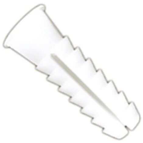 DUVER taco expansion plastico estriado med.taco 6-21 (caja 100)