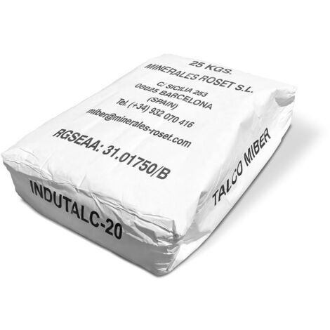 DUVER talco polvo (saco 25kg) (caja 25) , 0KILOGRAMOS , DUVER talco polvo (saco 25kg) (caja 25) , 0KILOGRAMOS