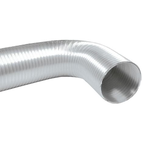 ESPIROFLEX DUVER tubo aluminio flexible 125mm. (caja 5) , TUALEX Tubo aluminio extensibleØ: 125Largo: 5m.Material: aluminioAcabado: aluminioEs