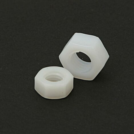 DUVER tuerca hexagonal din 934 nylon metrica m-5 , 0CIENTOS
