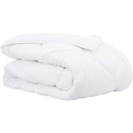 Duvet d'hiver Blanc 240 x 222 x 5 cm Polyester