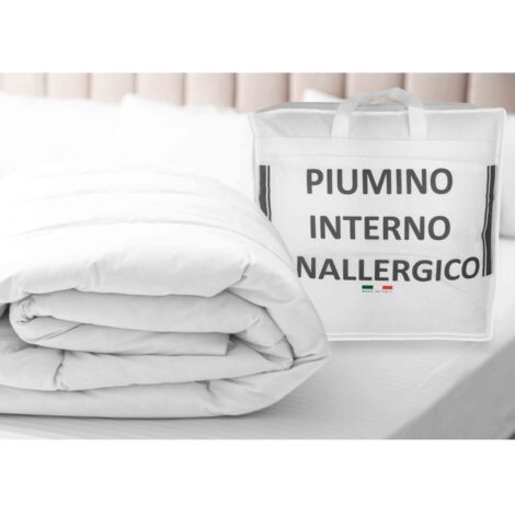 DUVETNE SYNTHÉTIQUE HYPOALLERGÉNIQUE Blanc d'hiver 300 gr./m². 1 PLACE