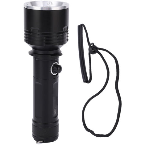 DV13 1600LM Taucherlampe, IPX8 wasserdichte Unterwasserlampe, leistungsstarke Beleuchtung für Unterwassererkundungen