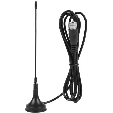 DVB-T-Digitalantenne für den Innenbereich, HDTV, 10 dB Dualband UHF/VHF mit Magnetfuß