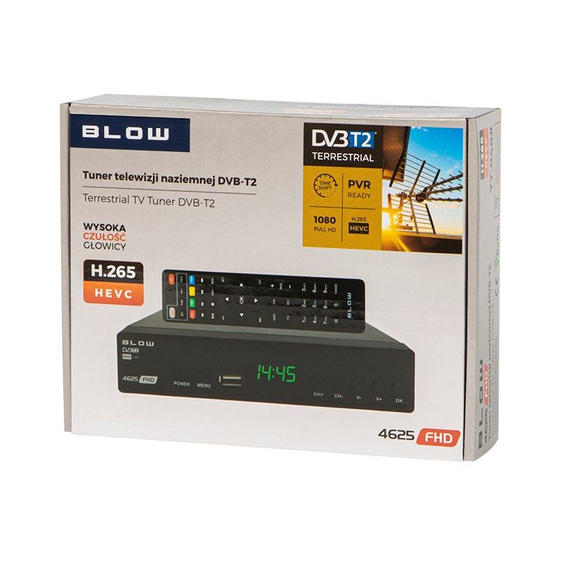 Tresice France Dvb-t2 Hevc Tv-tuner Hd Dvb-t2 Decoder Usb Hdmi
