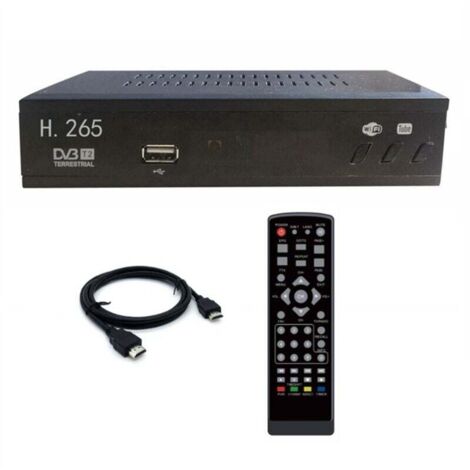 DVB T2 HEVC 265 Digital TV Tuner DVB-T2 1080P HD USB Decoder Terrestrischen Receiver EU Stecker