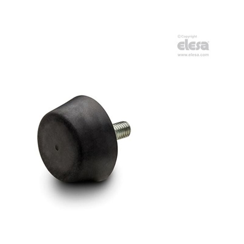 Elesa - Rubber buffer-DVB.6-50-20-M10-20-40