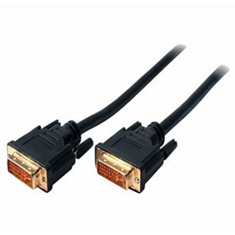 DVI-D Stecker auf DVI-D Stecker 24+1 Goldkontakte Kabel 2m