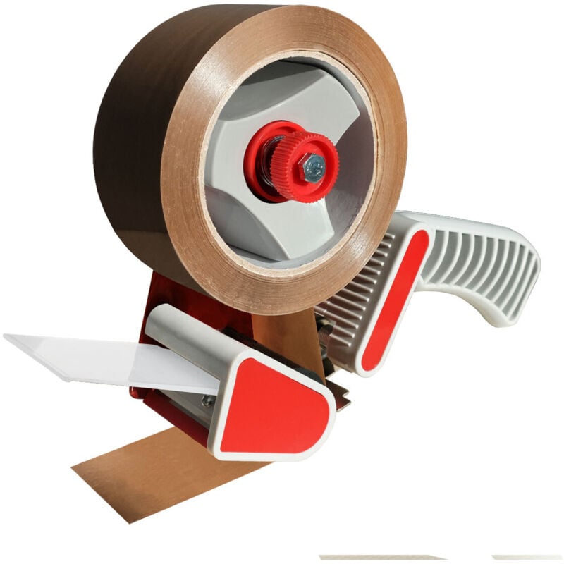 Dévidoir adhésif manuel en métal pour rouleaux de 50 mm de large - Tecplast