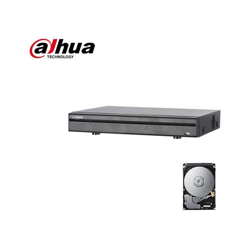Dahua - dvr 4 canaux hybrid P2P 4K 8 mp ahd disque dur 2 tb