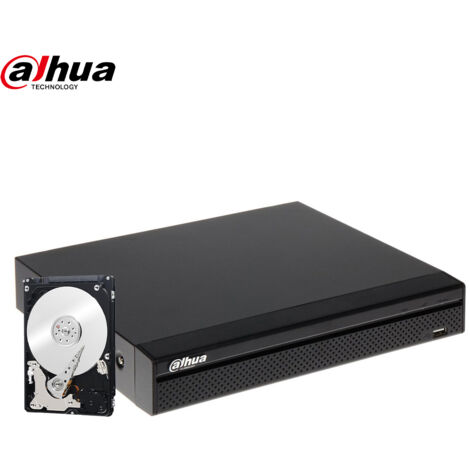 DVR DAHUA 8 CANALI IBRIDO CLOUD 1080N H265+ CON HARD DISK 1 TB DH-XVR4108HS-X1