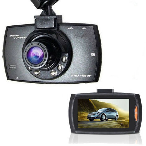 Dvr Full Hd Camera Video Voiture Vision Nocturne Lcd 2,4'' 6 Led