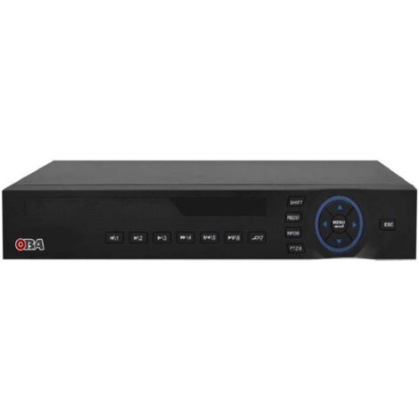DVR HD 5 MP Turbo HD "Hybrid NVR OBA-AHD-8616N: Registratore Videosorveglianza 16ch per una sicurezza completa"