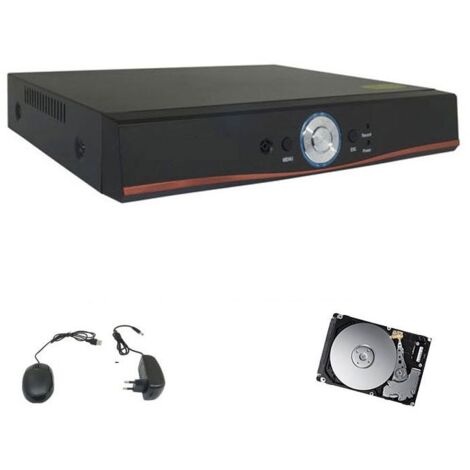 DVR NVR IBRIDO NVR HVR AHD TVI CVI 8 CH CANALI FULL HD IP CLOUD 3G WIFI 5mpx-500 GB