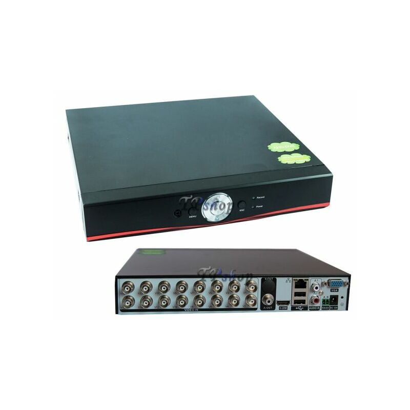 Dvr videosorveglianza ahd H264 hdmi lan vga 16 ch canali audio video each italy