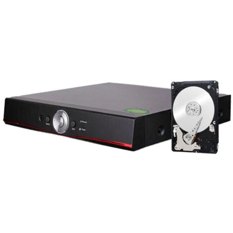 DVR VIDEOSORVEGLIANZA IBRIDO AHD 8 CANALI 5 MPX LAN HDMI AUDIO VIDEO HARD DISK 160 GB