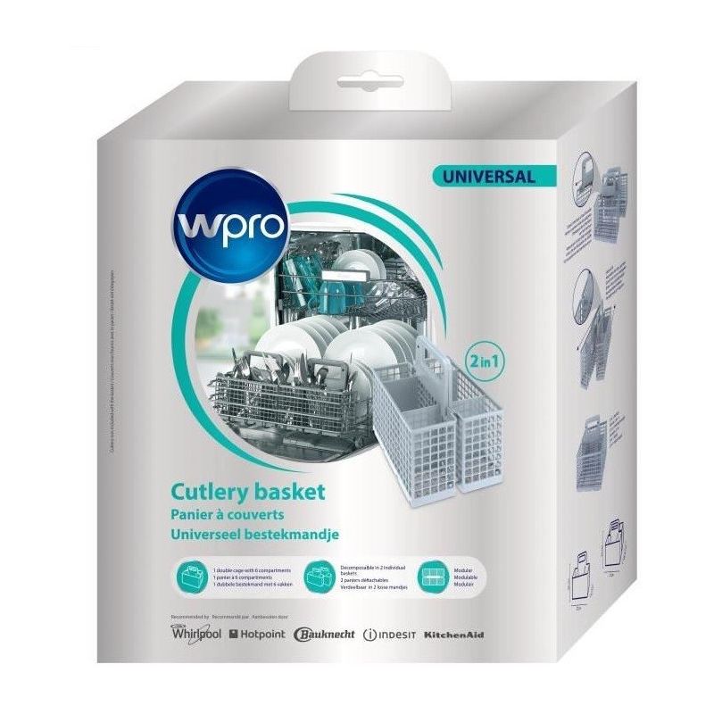 Wpro - Panier à couverts pour Lave-vaisselle w-pro 484000008561