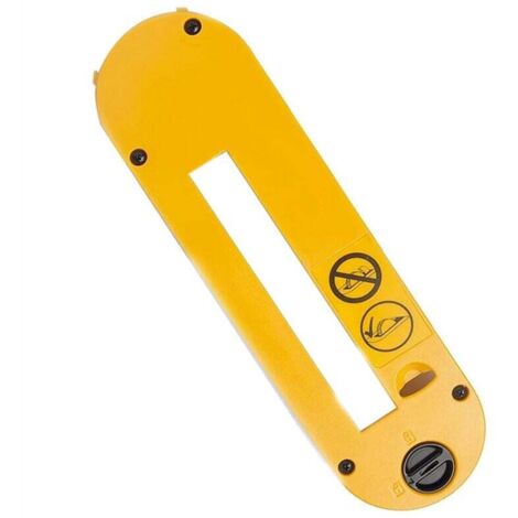DWE7402DI Accessoires pour Scie à Table Dado ThroatPlate Lames 10 Pouces DWE7490 DWE7491 DWE7491RS DWE7492
