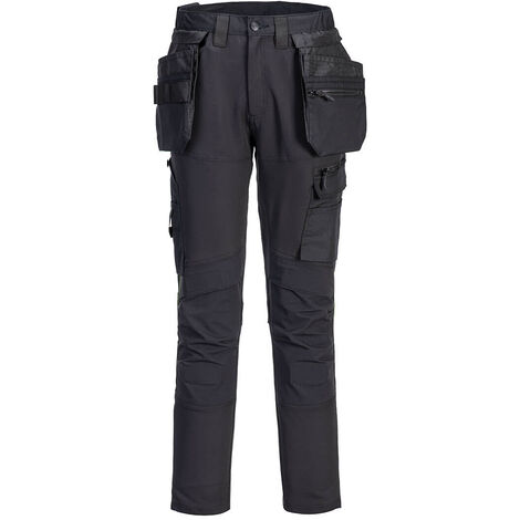 Dx4 Craft Holster Trousers - 36 - Noir - Portwest