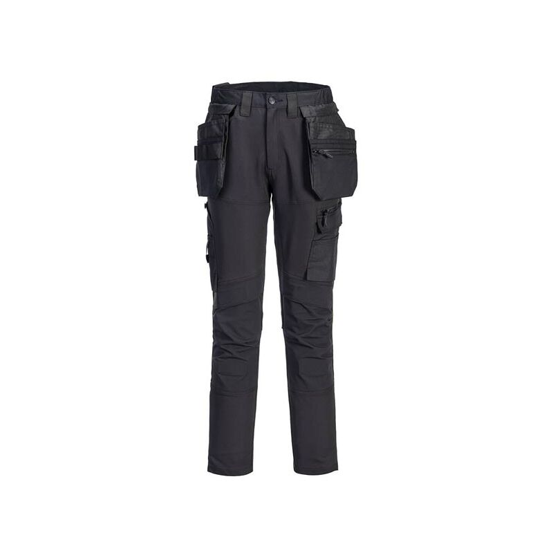 Portwest - Pantalon de travail stretch DX4 Holsters amovible Noir T.50