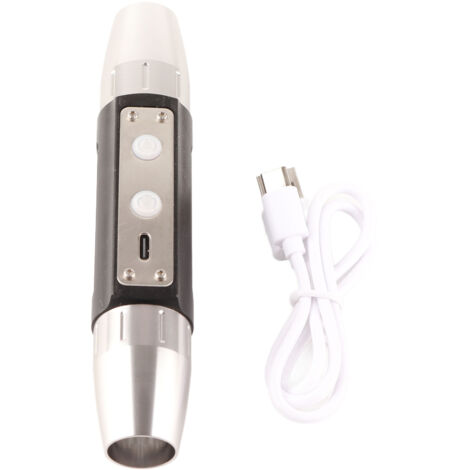 DX6 USB-wiederaufladbare Taschenlampe, 6 LEDs für Schmuckexperten und Edelsteinbegutachter