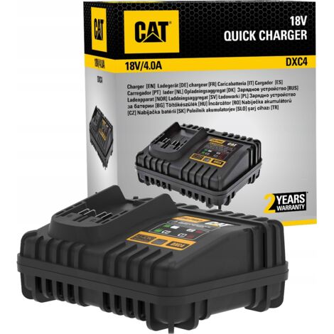 DXC4 CAT 18V 4A Schnellladegerät