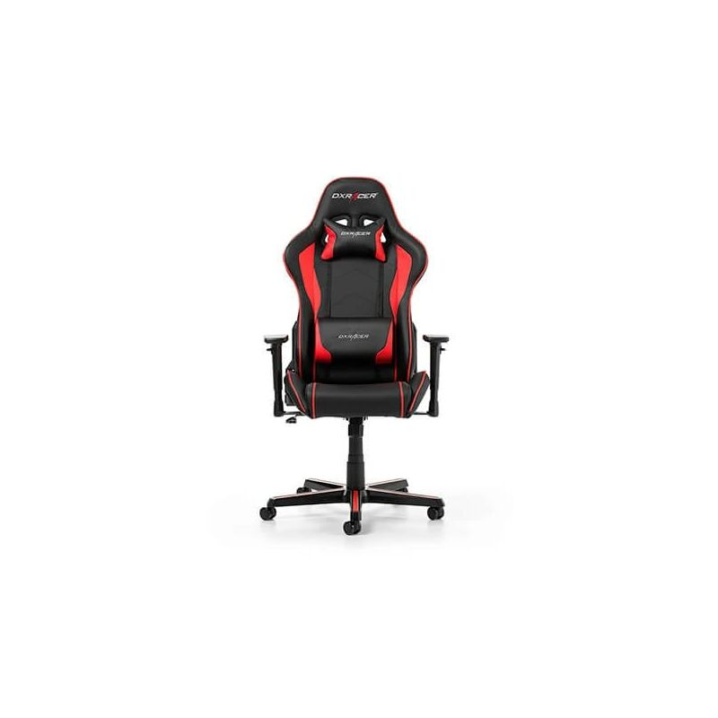 

(C) Silla F-Series OH/FH08/NR Negra-ROJA, Incluye 2 Almohadillas - Dxracer