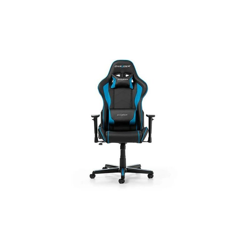 

DXRacer OH/FH08/NB F08-NB Silla, Poliuretano, Negro/Azul, Medium